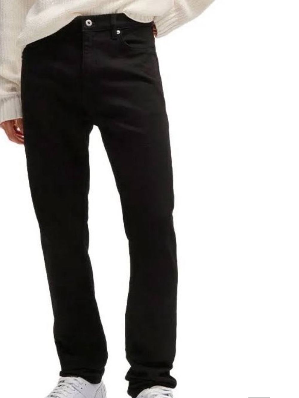 HUGO Boss Men Size W30xL32 Black Denim Ash Slim Fit Jeans NWT